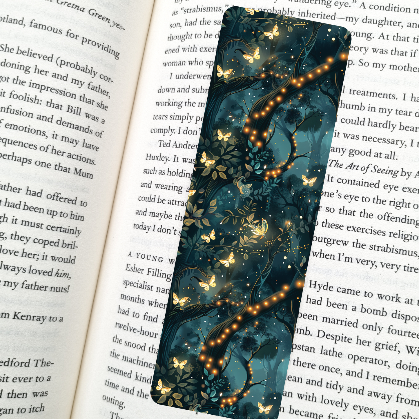 Enchanted Forest | Soft Matte Laminated Bookmark