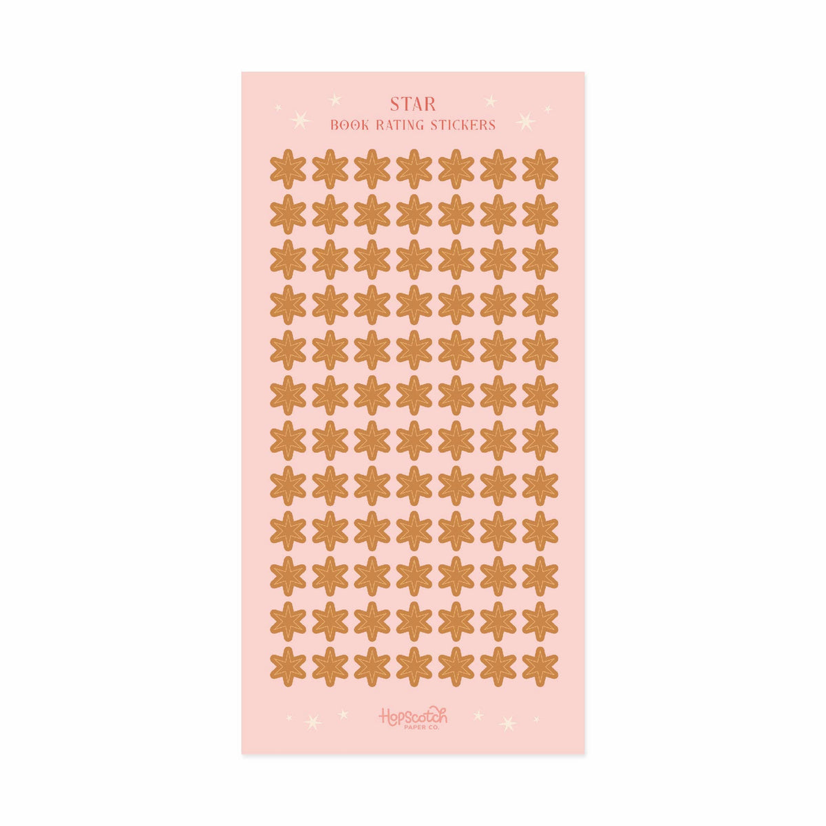 Star Rating Sticker Sheet