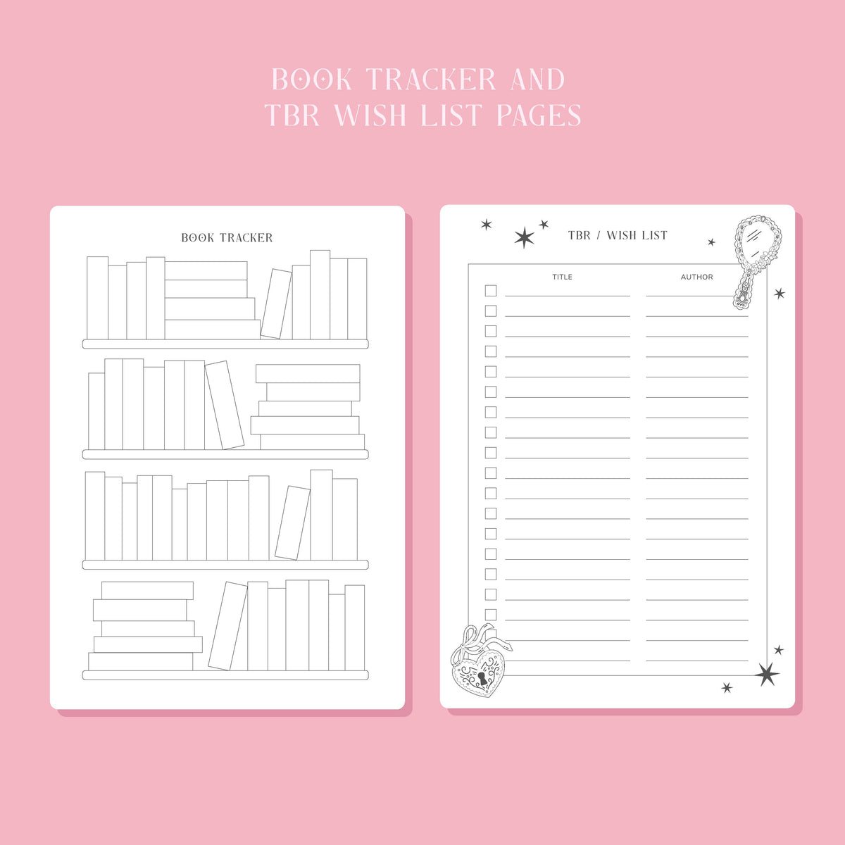 Romantasy Reading Journal