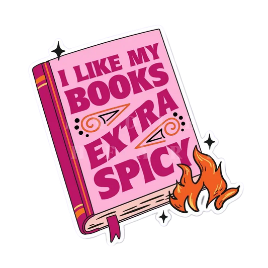 Extra Spicy Books Sticker
