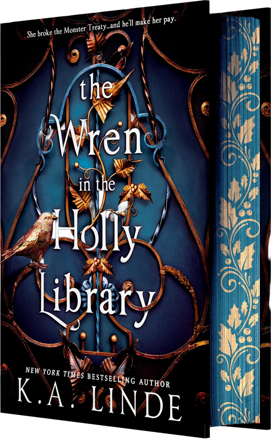 The Wren in the Holly Library by K.A. Linde - Signed!