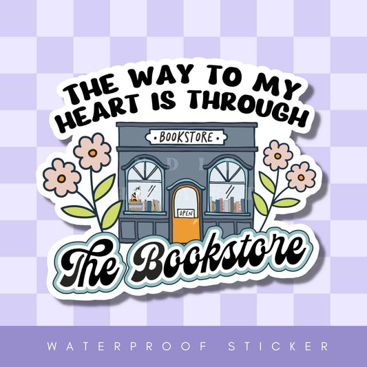 Bookstore Love Sticker